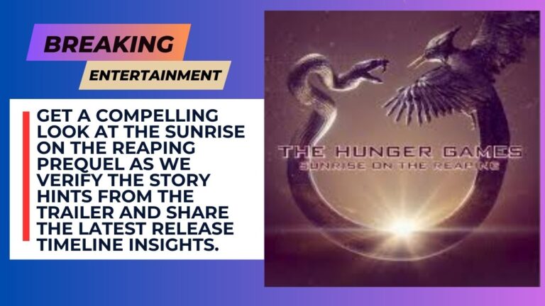 ‘The Hunger Games’: What is the prequel about in the Sunrise on the Reaping Trailer? Verify the anticipated plot and release timeline Sunrise on the Reaping