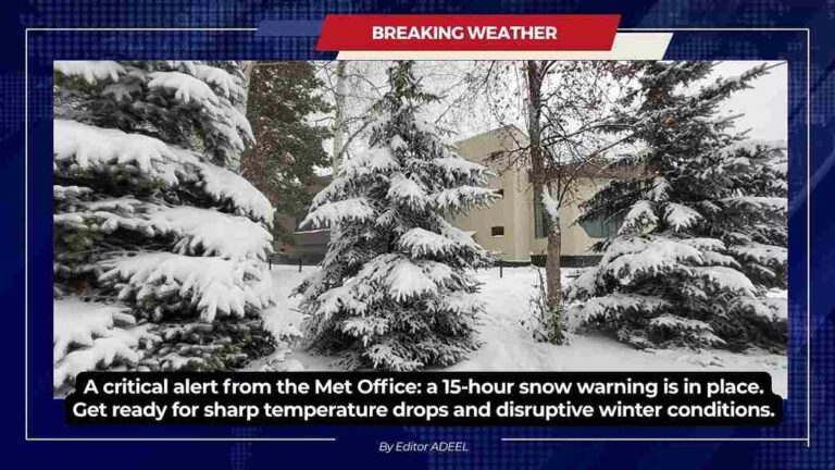 Met Office Issues Critical 15-Hour Snow Warning