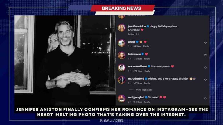 Jennifer Aniston Confirms Love in Epic Instagram Post! Jennifer Aniston