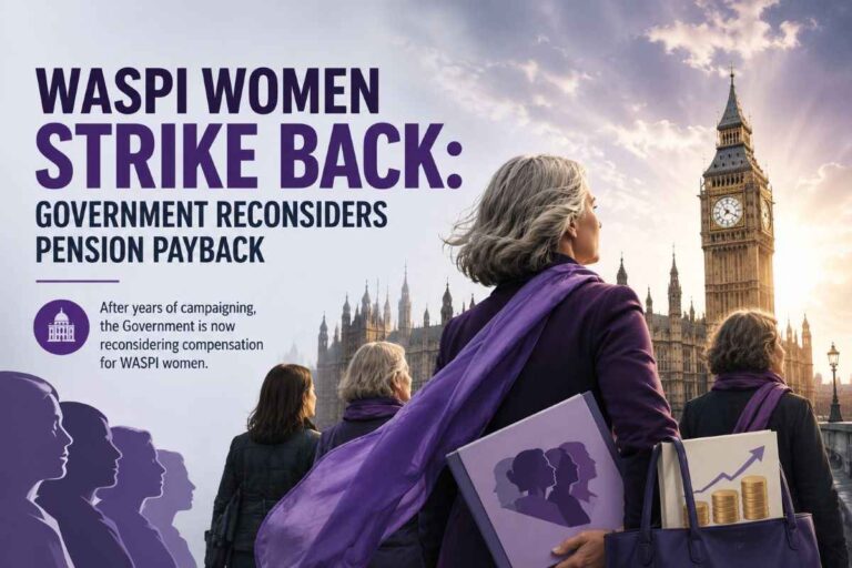WASPI Women Strike Back: Government Reconsiders Pension Payback WASPI Women Strike Back