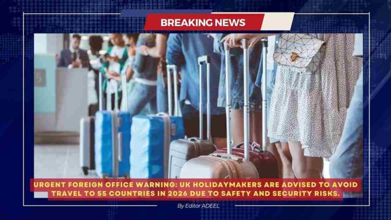 Foreign Office warns UK holidaymakers to avoid visiting 55 countries in 2026 UK Warns Against Visiting 55 Countries