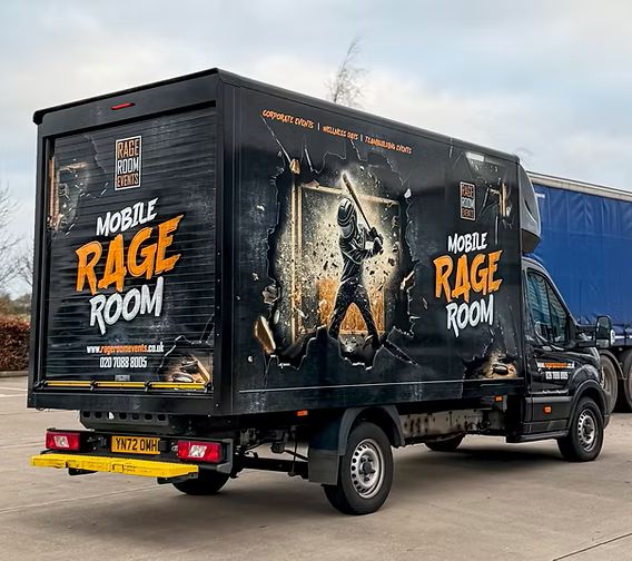 Rage Room Van Experience