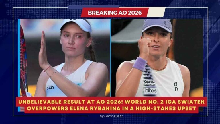 Swiatek’s Stunning Win Over Rybakina Shakes AO 2026