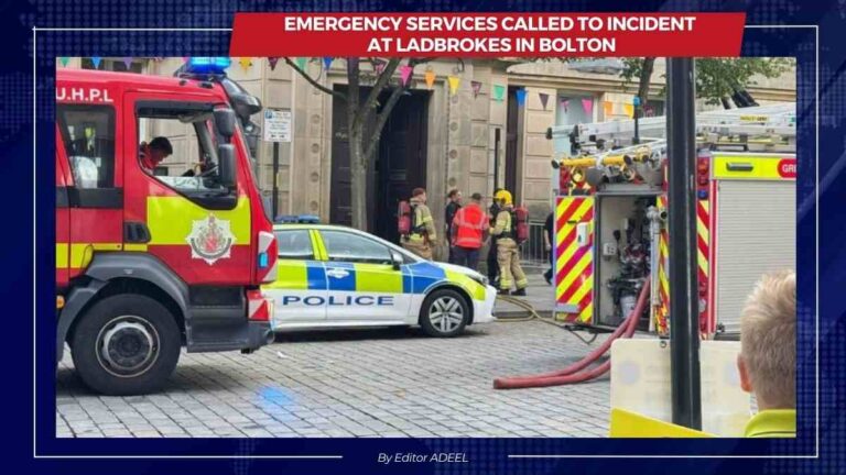 Emergency Services Called to Ladbrokes Bolton