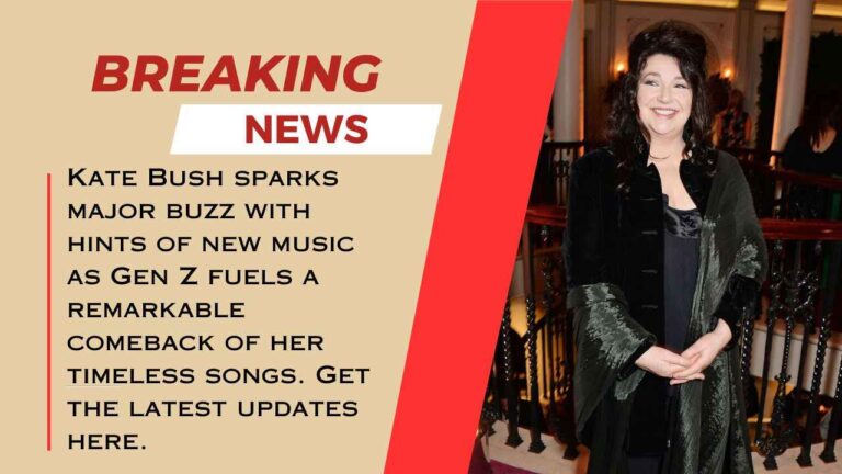 Kate Bush Teases Possible New Music as Gen Z Rediscovers Her Hits Kate Bush new music